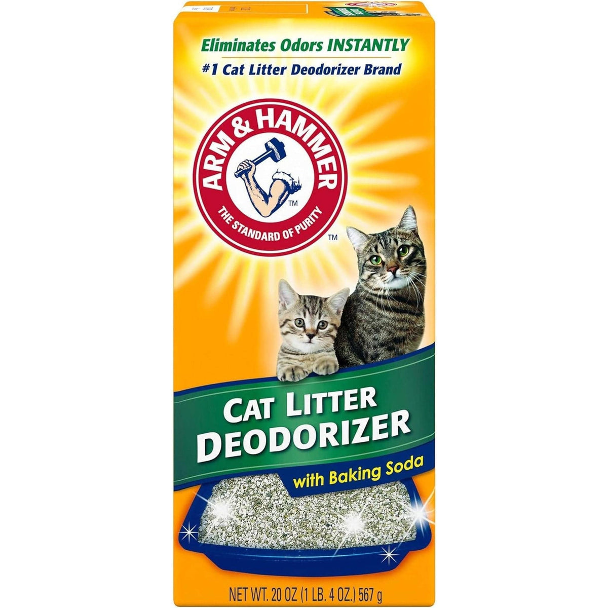 🐱 Arm & Hammer No-Clump Cat Litter Deodorant ⚒️ 1.25 Pound (Pack Of 1) Pets Paradise Pet Supplies
