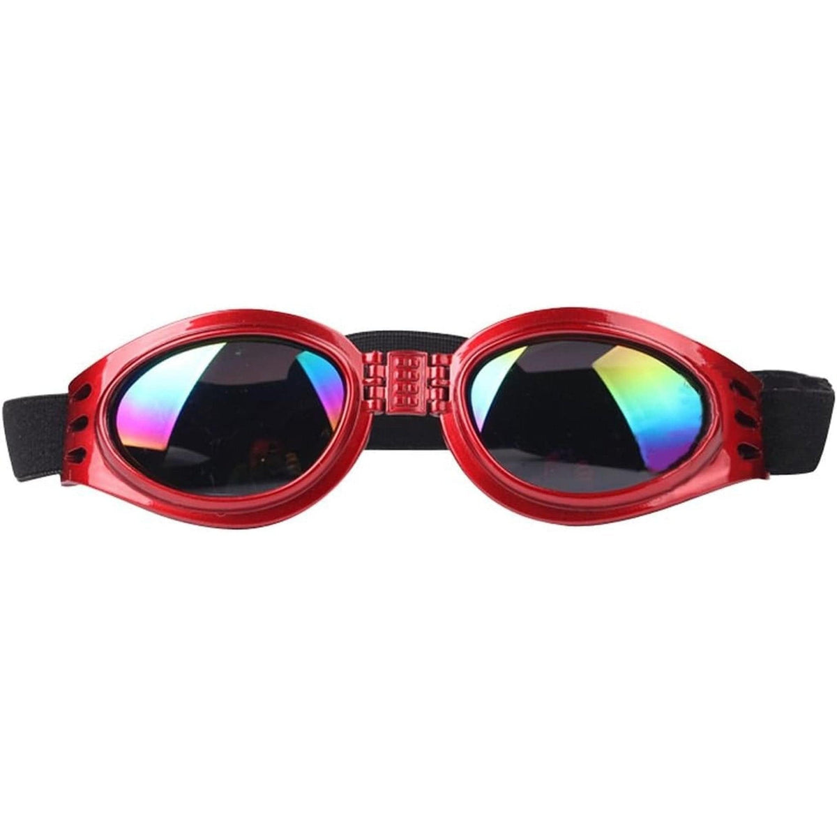 🐕 Large Professional Ski Fashion Dog Goggles 🕶️ Red Pets Paradise Pet Supplies