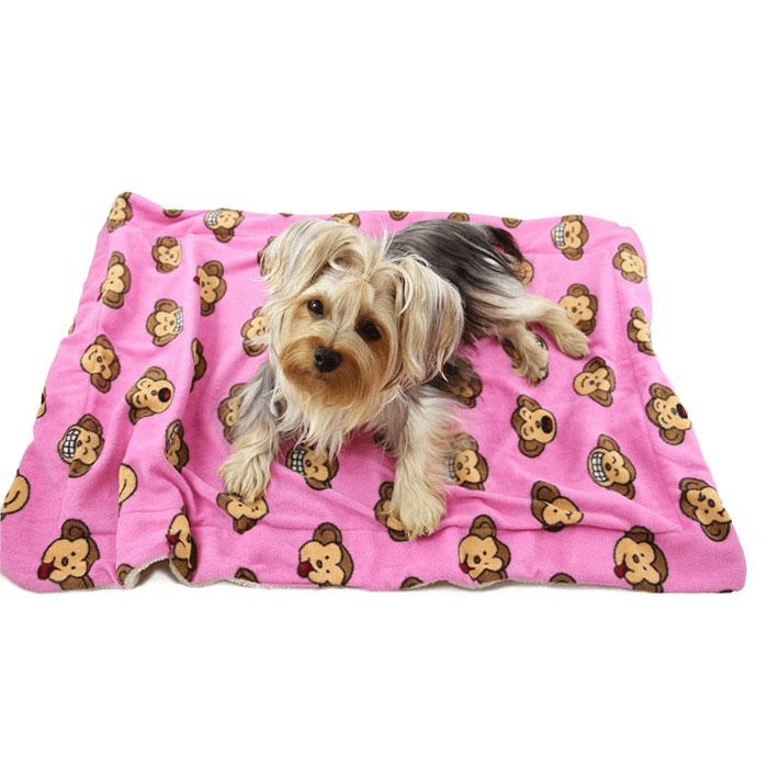 🐶 Silly Puppy Ultra-Plush Snuggle Dog Blanket 🐵